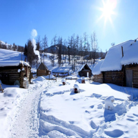 禾木冬季旅游